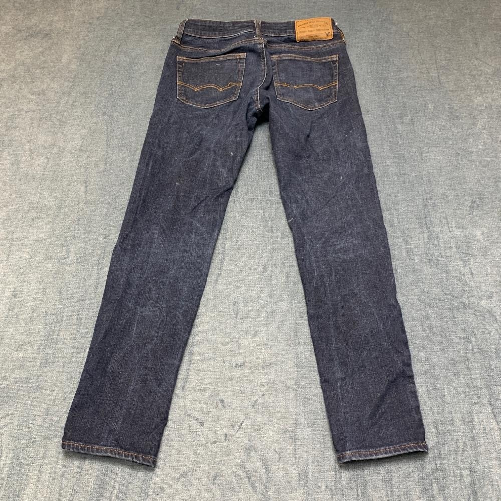 American Eagle Outfitters Jeans Women 28x30 Blue Denim Dark Wash Cotton Low Rise